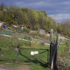 Jardins ouvriers des Mineurs de Couriot, Montmartre, Saint-Étienne.